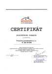 Certifikát Wüstenrot